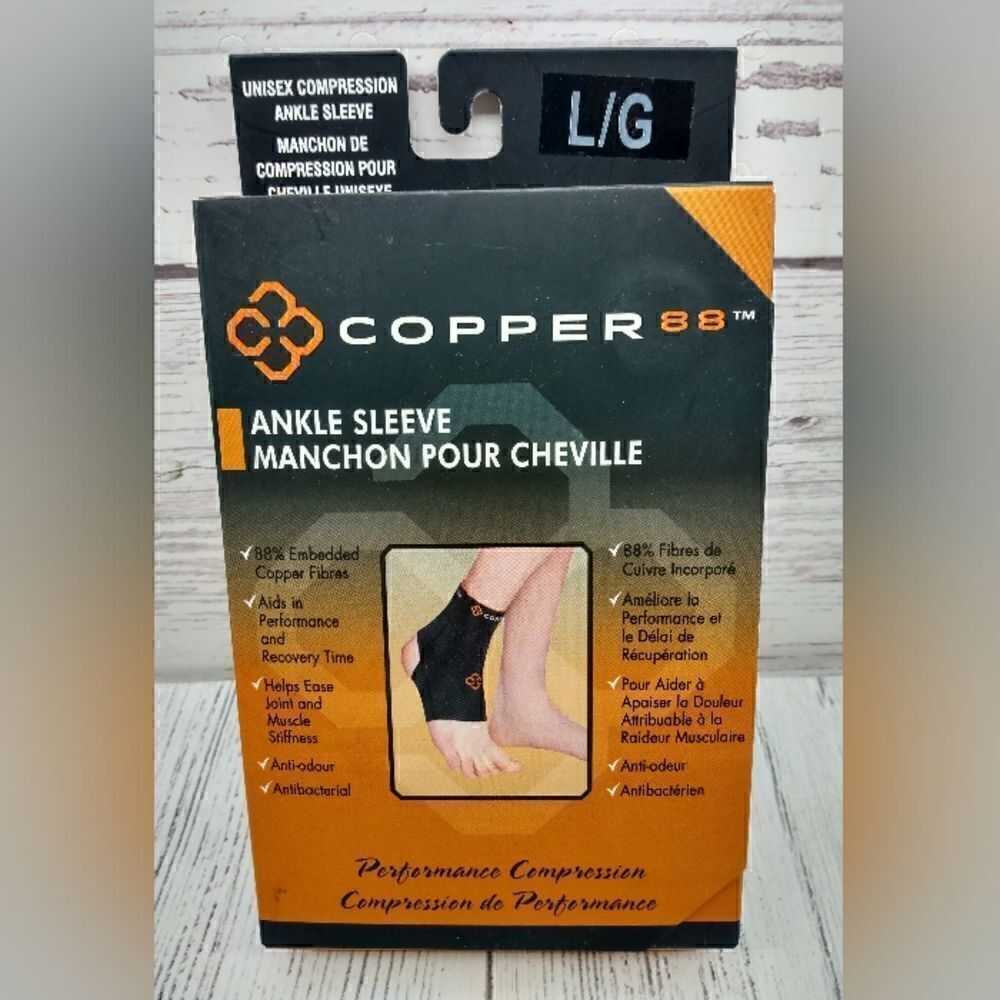 FREE with Purchase Copper 88 Ankle Sleeve Sock for Pain